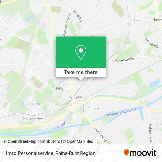 Imro Personalservice map