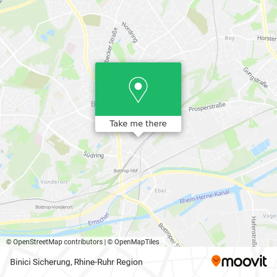 Карта Binici Sicherung