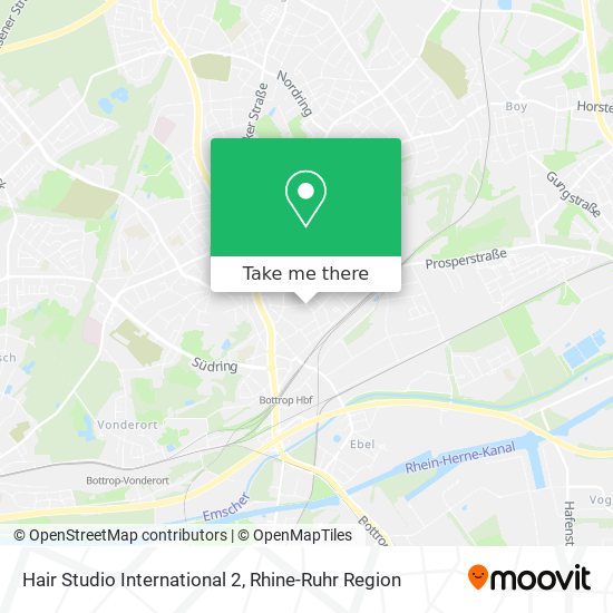 Hair Studio International 2 map