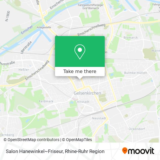 Salon Hanewinkel~Friseur map