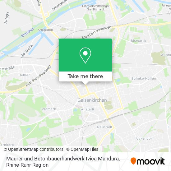 Maurer und Betonbauerhandwerk Ivica Mandura map