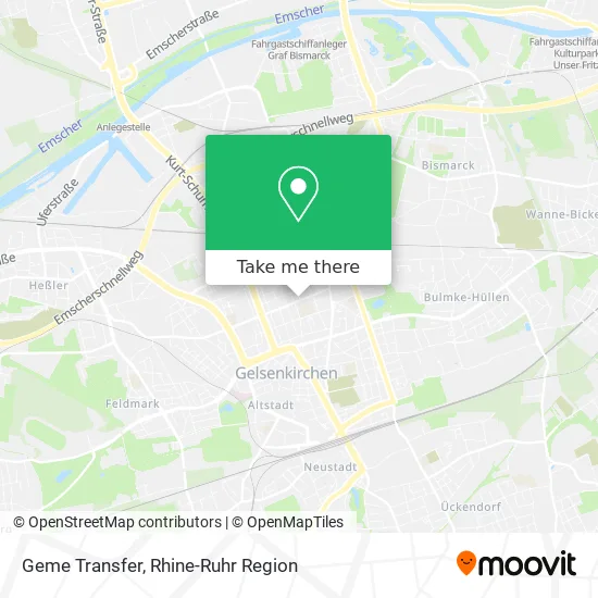 Карта Geme Transfer