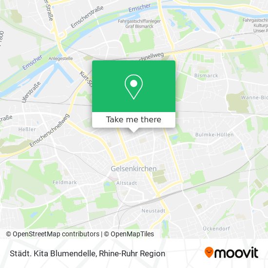 Städt. Kita Blumendelle map