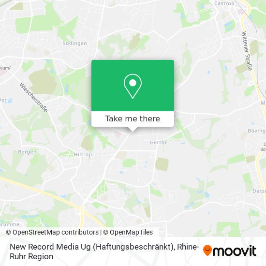 New Record Media Ug (Haftungsbeschränkt) map