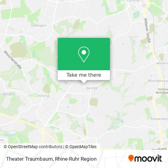 Theater Traumbaum map
