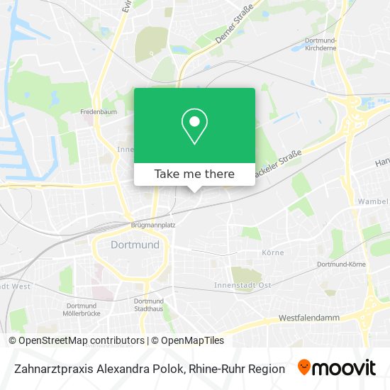 Zahnarztpraxis Alexandra Polok map