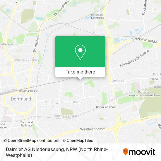 Карта Daimler AG Niederlassung