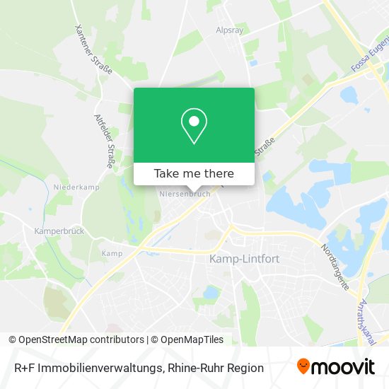 R+F Immobilienverwaltungs map