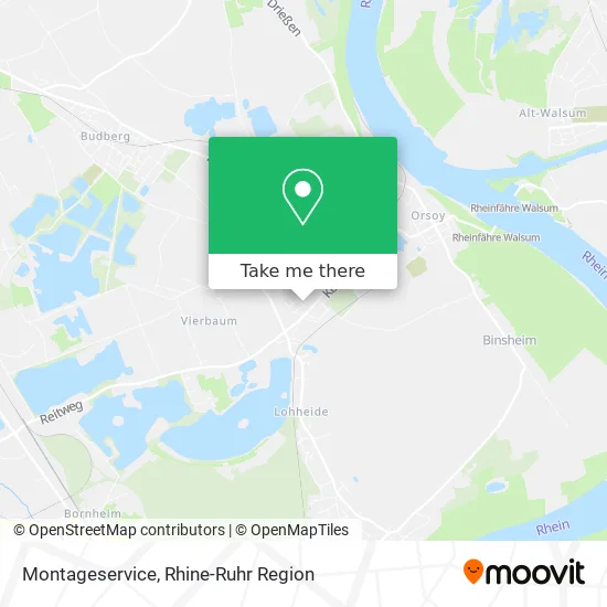 Карта Montageservice