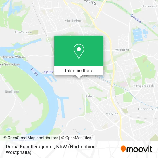 Duma Künstleragentur map