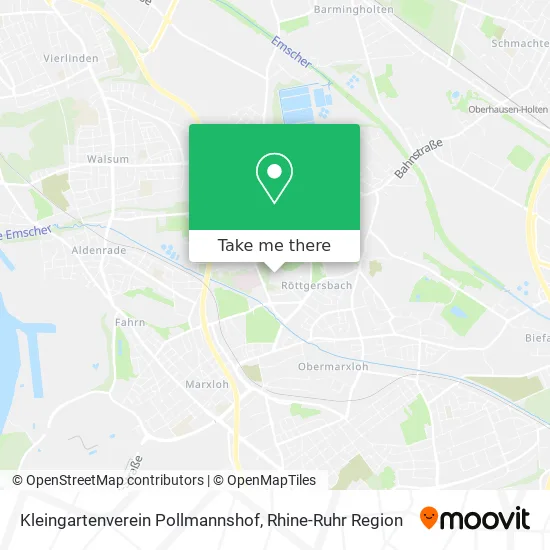 Карта Kleingartenverein Pollmannshof