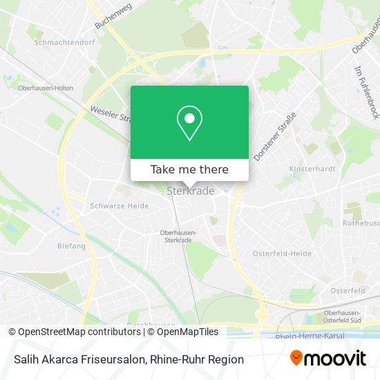 Salih Akarca Friseursalon map