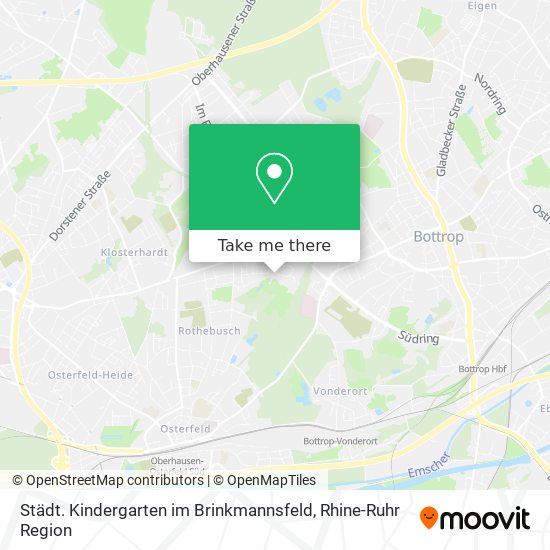 Städt. Kindergarten im Brinkmannsfeld map