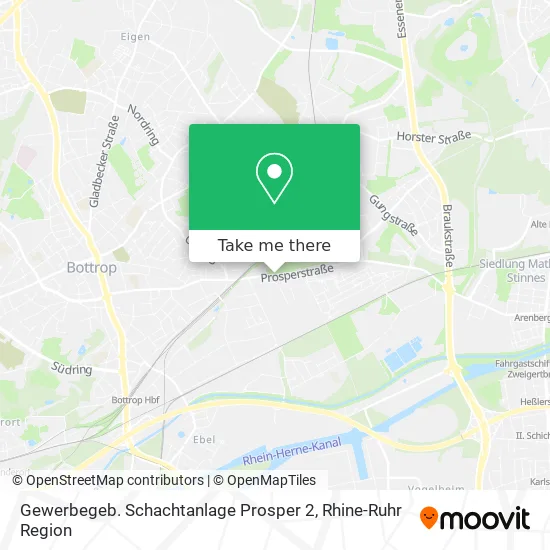 Карта Gewerbegeb. Schachtanlage Prosper 2