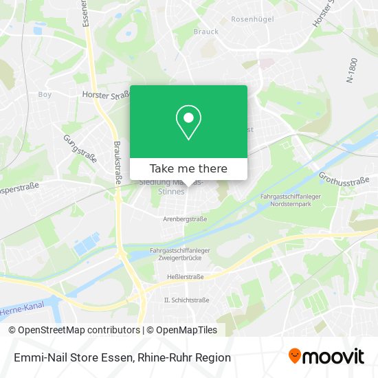 Emmi-Nail Store Essen map