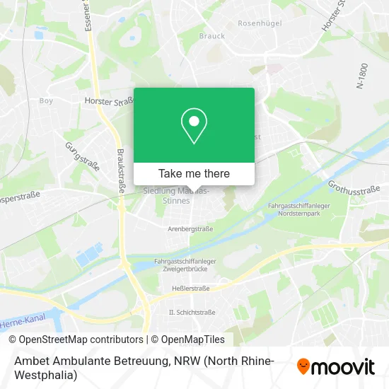 Карта Ambet Ambulante Betreuung