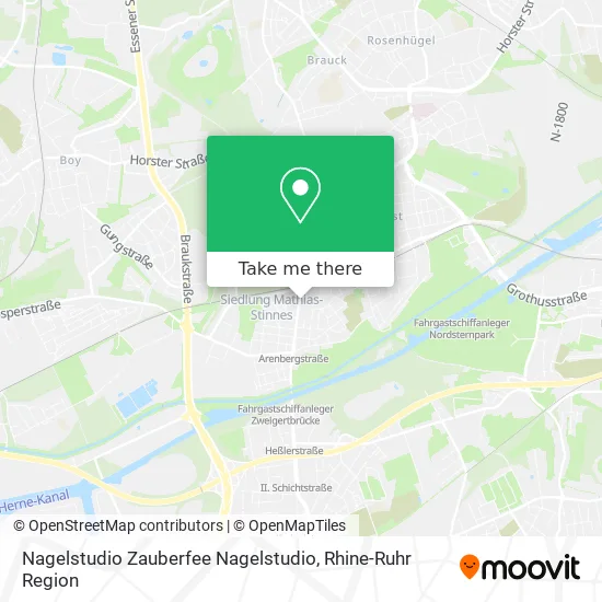 Карта Nagelstudio Zauberfee Nagelstudio