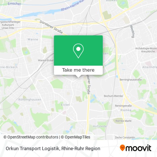 Orkun Transport Logistik map
