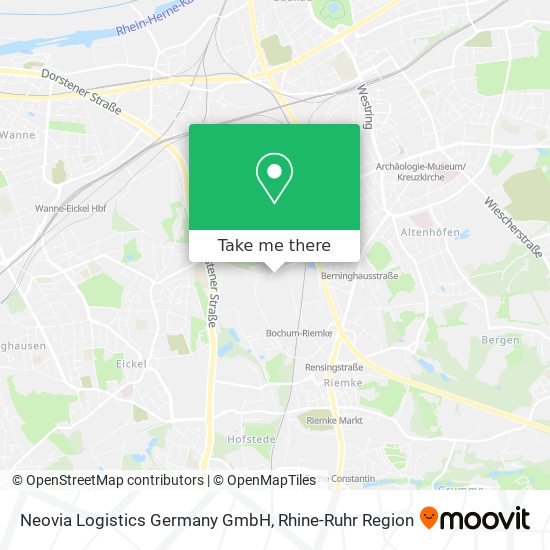 Карта Neovia Logistics Germany GmbH