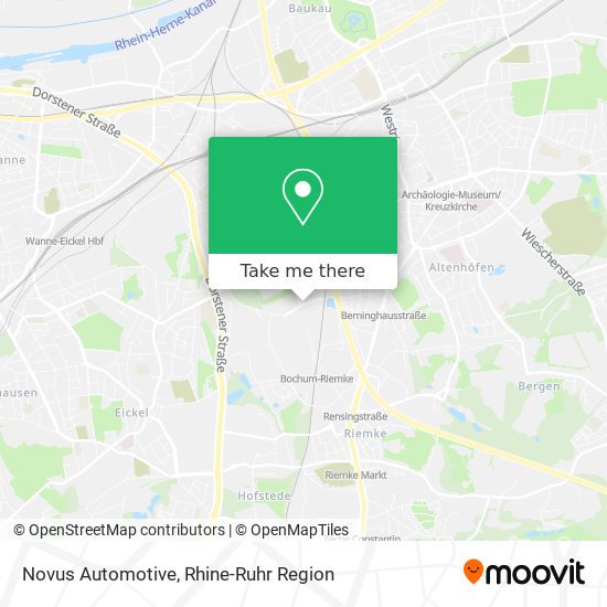 Карта Novus Automotive