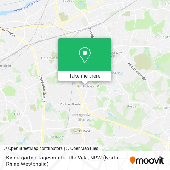 Карта Kindergarten Tagesmutter Ute Vela
