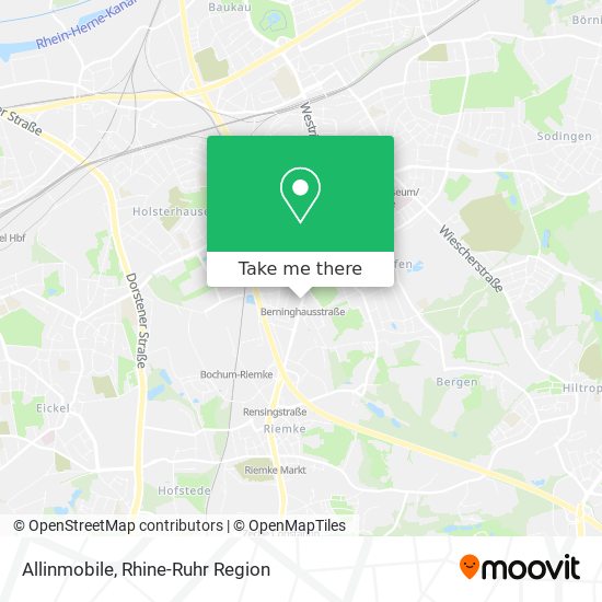 Allinmobile map