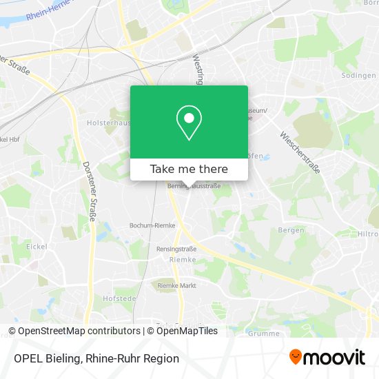 OPEL Bieling map