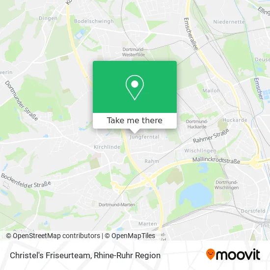 Карта Christel's Friseurteam