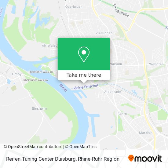 Reifen-Tuning Center Duisburg map