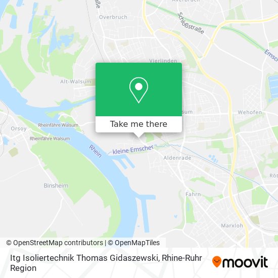 Itg Isoliertechnik Thomas Gidaszewski map