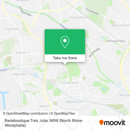 Badeboutique Trés Jolie map