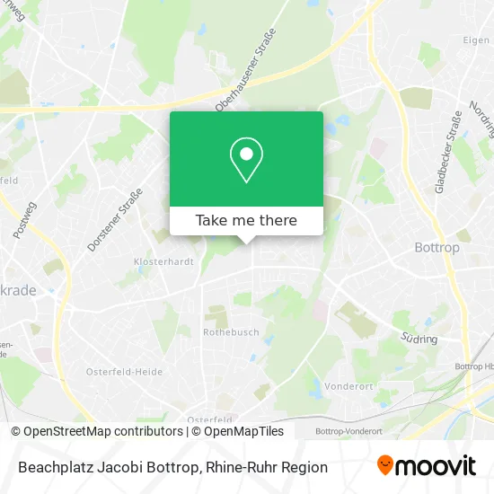 Карта Beachplatz Jacobi Bottrop