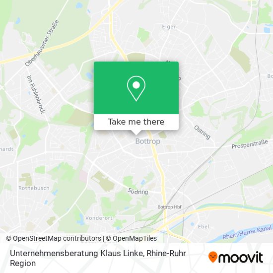 Unternehmensberatung Klaus Linke map