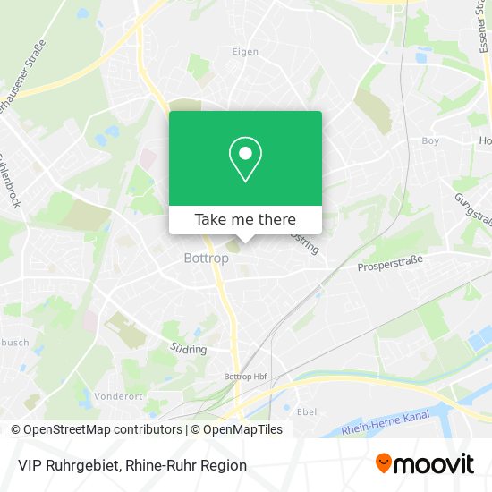 Карта VIP Ruhrgebiet