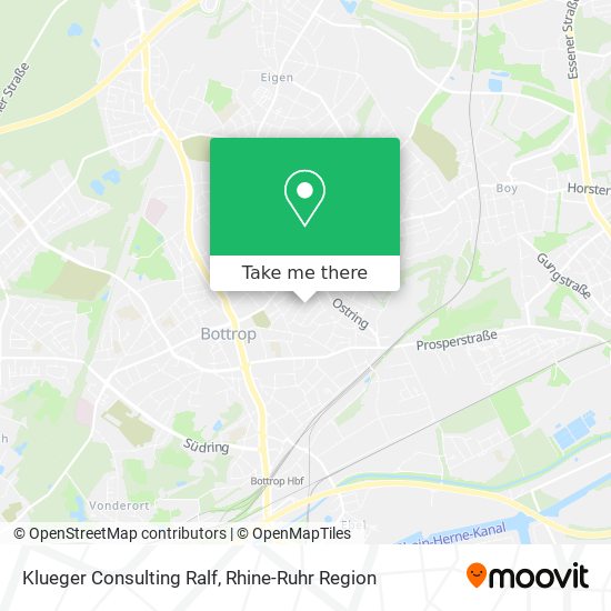 Klueger Consulting Ralf map