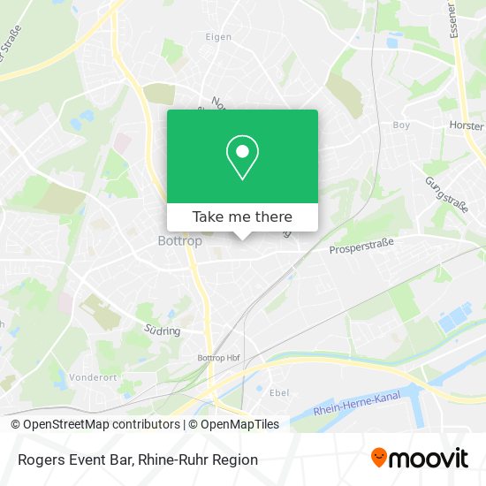 Rogers Event Bar map