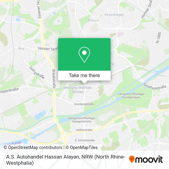 Карта A.S. Autohandel Hassan Alayan