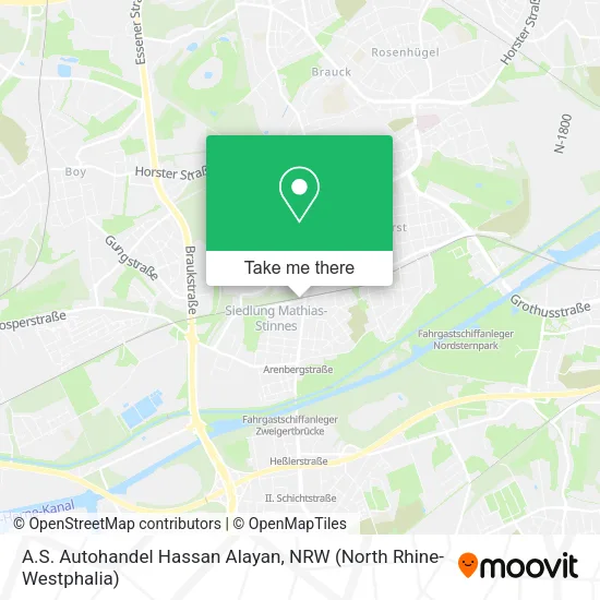 Карта A.S. Autohandel Hassan Alayan