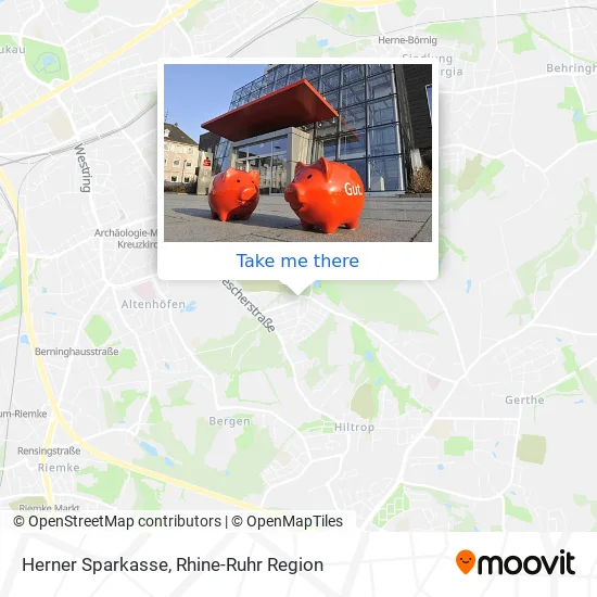 Карта Herner Sparkasse