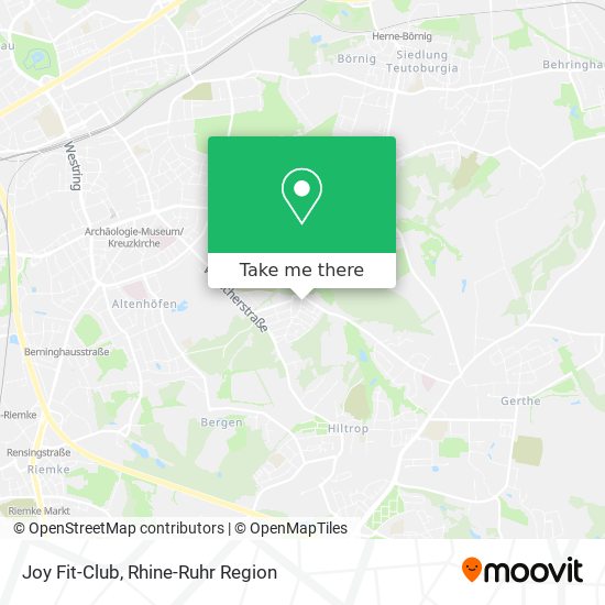 Joy Fit-Club map