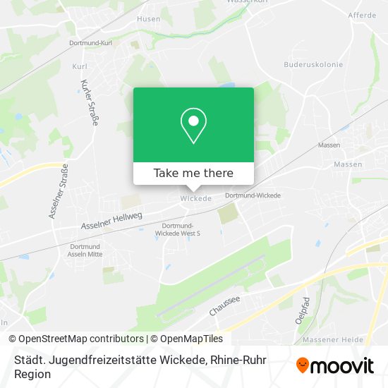 Städt. Jugendfreizeitstätte Wickede map