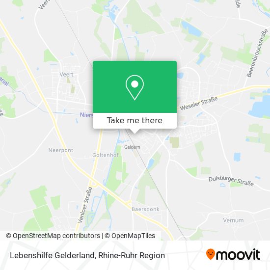 Карта Lebenshilfe Gelderland