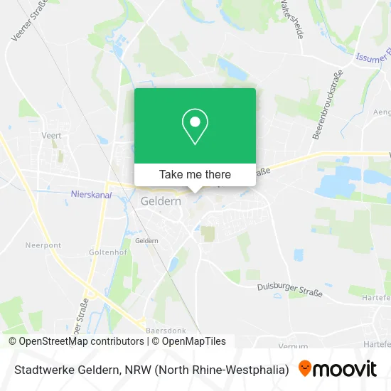 Карта Stadtwerke Geldern