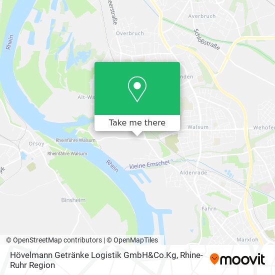 Hövelmann Getränke Logistik GmbH&Co.Kg map