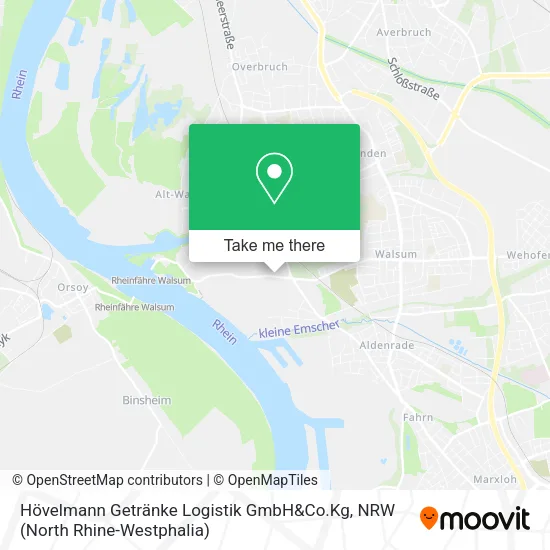 Hövelmann Getränke Logistik GmbH&Co.Kg map