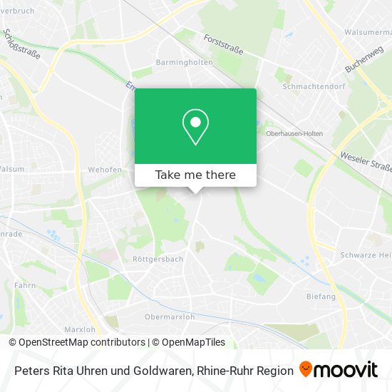 Peters Rita Uhren und Goldwaren map