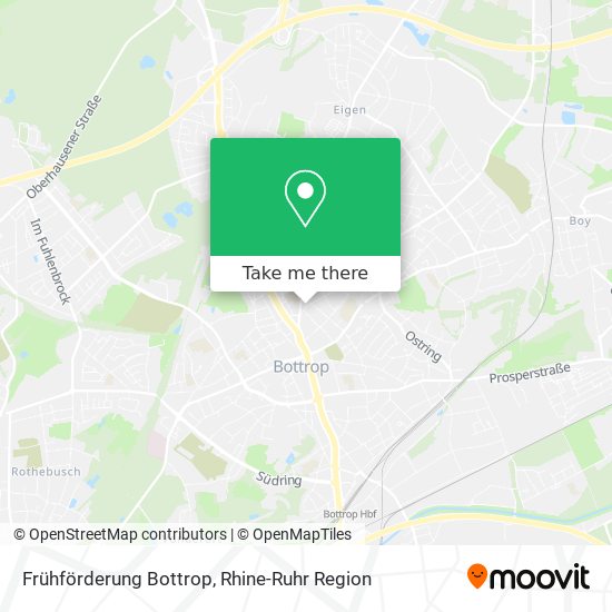 Frühförderung Bottrop map