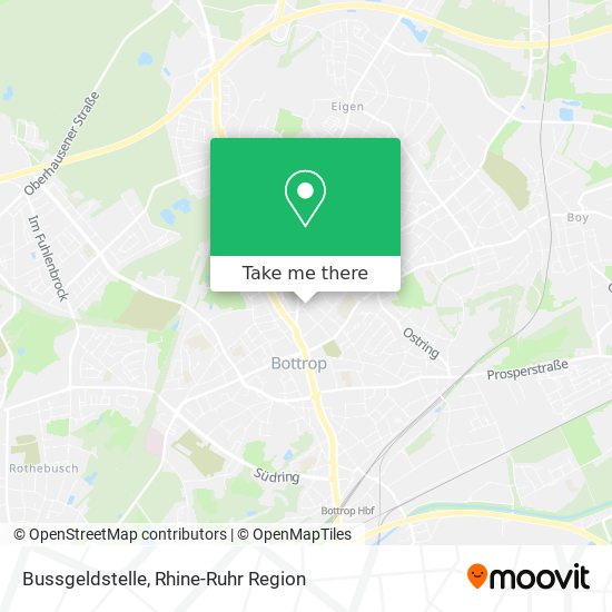 Bussgeldstelle map