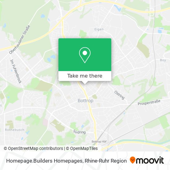 Homepage.Builders Homepages map