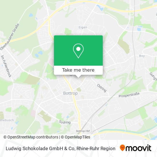 Ludwig Schokolade GmbH & Co map